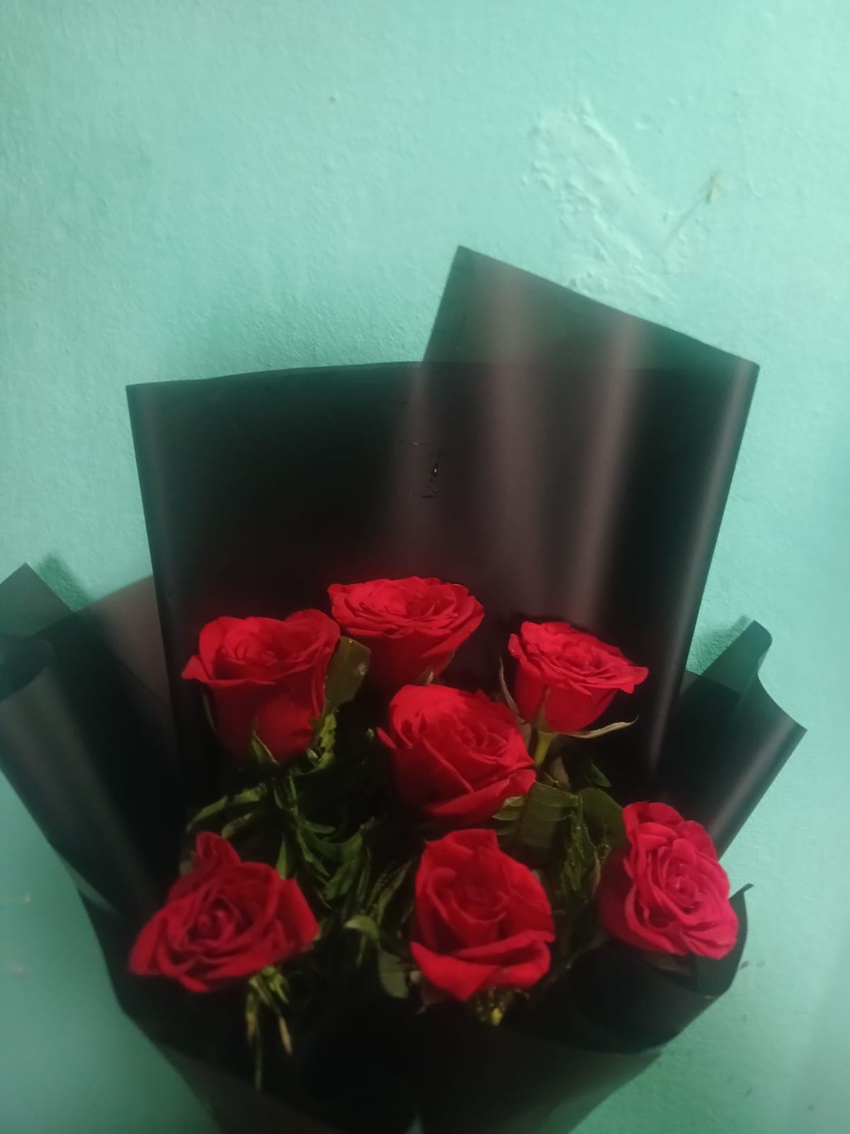 Red Rose Black Cover